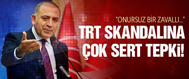TRT skandalına Gürsel Tekin'den sert tepki!